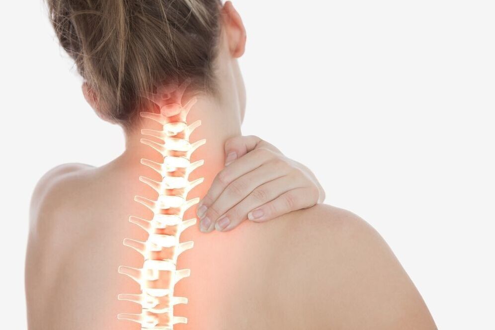 dolore al collo con osteocondrosi cervicale della colonna vertebrale